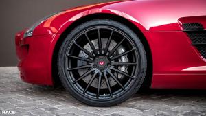 Mercedes-Benz SLS AMG Coupe by Brabus & RACE! on Vossen Wheels 2018 года 